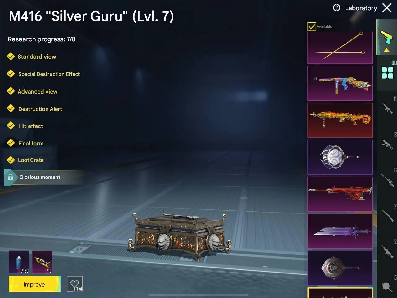 PGM255 ANUKHRA LEVEL 4 MK DRAGON REIGN FULL 2 FULL M416 4 GOLDEN SUITS 4 SPORTS CAR (G)